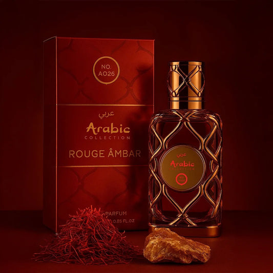 Shared Arabic Perfume Rouge Amber A026-25ml-Woody Amber