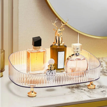 Desktop Organizer Box Multi Compartment Makeup Storage for Cosmetics Jewelry Bedside Table Vanity Countertop Acrylic Holder