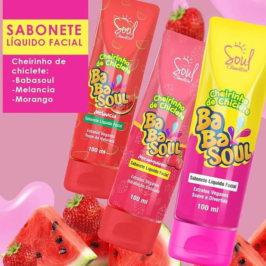 Kit C/3 Facial Liquid Soap Various Soul Cosmetics