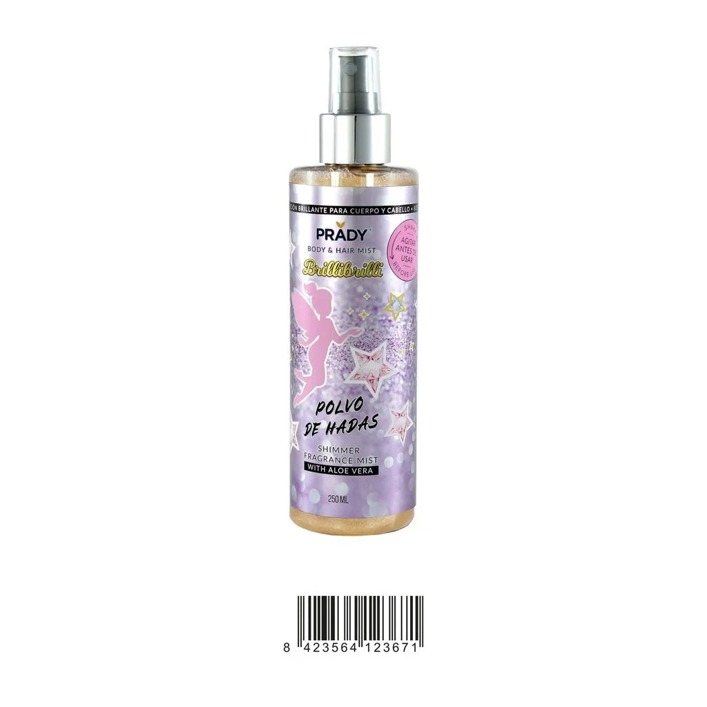 Body splash fragrance "Fairy Dust" 250ml for perfumery