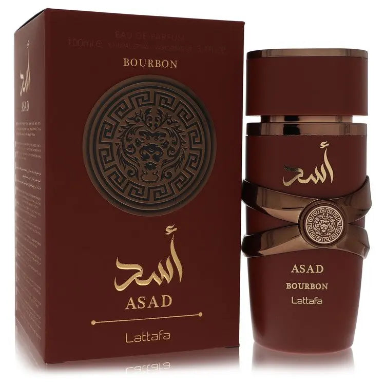 UD2 for Lattafa Asad Bourbon 3.4 oz Eau De Parfum Spray for Men Long-Lasting Fragrance with Middle Eastern & Milk Aromas