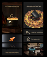 Umidificador Aromatizador Compacto com Bluetooth – Spray Inteligente para Quarto