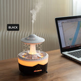Difusor de Aromas UFO com Controle Remoto e 7 Luzes Coloridas – Umidificador Aromatérapico