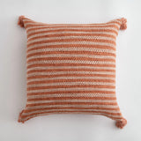 Capa de Almofada de Linho com Franjas – Decorativa para Sofá, Cadeira e Cama, 45x45 / 30x50cm