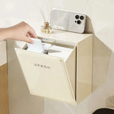 Organizador de Banheiro, Armário para Papel Higiênico de Grande Capacidade com Fixação na Parede, Caixa Organizadora sem Furos, Acessórios para Banheiro