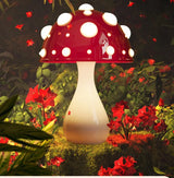 Luminária Cogumelo Art Deco com LED G9 – 3 Tons de Luz, Iluminação Ambiente Biomímética