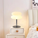 Luminária de Mesa Cogumelo LED USB – 9 Níveis de Brilho, 3 Tons de Luz, para Quarto e Sala