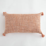 Capa de Almofada de Linho com Franjas – Decorativa para Sofá, Cadeira e Cama, 45x45 / 30x50cm