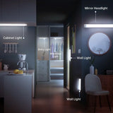 Fita LED com Sensor de Movimento – Recarregável USB, Brilho Ajustável, Sem Fio, para Guarda-Roupa e Quarto