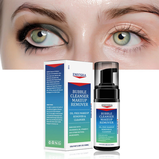 ENVISHA Face Skin Care Mousse Foaming Makeup Remover Facial Cleanser Deep Cleansing Moisturizing Beauty Health Exfoliation