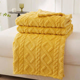 Manta Coral Fleece Leve e Multiuso – 100% Poliéster, para Sofá, Cama e Viagem
