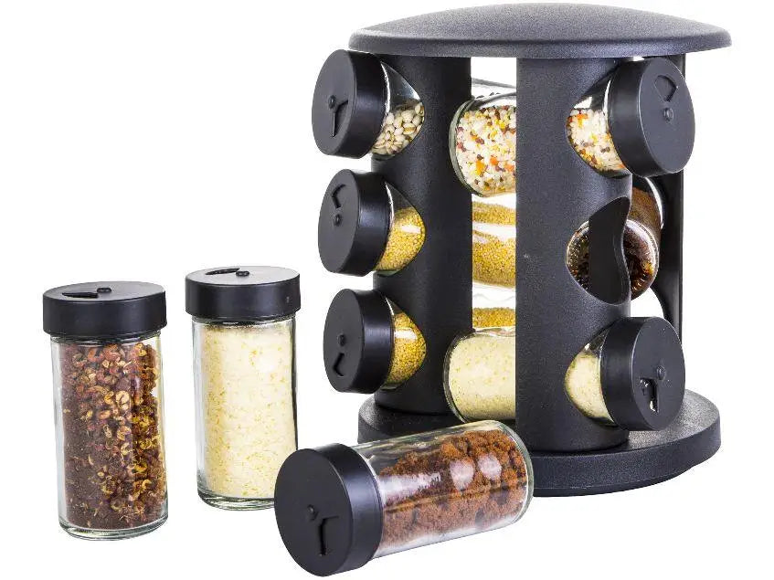 Porta-Temperos de Vidro, 10 Peças, Brinox
