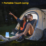 Luz Noturna RGB 13 Cores com Controle Remoto e Toque – Recarregável USB, Regulável, Portátil para Cabeceira