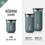 Caneca Térmica WACACO Octaroma – Parede Dupla em Aço Inox, Isolamento a Vácuo, 180/300/435ml