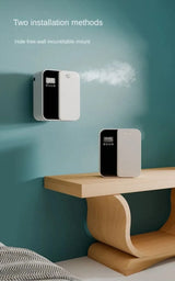 Difusor de Aromas Elétrico com Bluetooth – Sem Água, Para Parede, Óleo Essencial, 1000m³