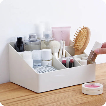 Makeup Organizer for Cosmetic Cosmetic Storage Box Organizer Desktop Jewelry Nail Polish Makeup  Container