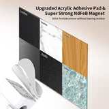 Organizador de Cabos, Clipes para Gerenciamento de Cabos, Suporte para Carregador de Celular, Ajustável, Kit 6+1