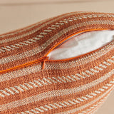 Capa de Almofada de Linho com Franjas – Decorativa para Sofá, Cadeira e Cama, 45x45 / 30x50cm