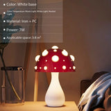 Luminária Cogumelo Art Deco com LED G9 – 3 Tons de Luz, Iluminação Ambiente Biomímética