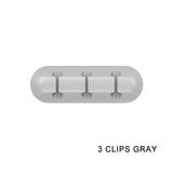 Organizador de Cabos USB de Silicone, Enrolador de Cabo, Clipes para Gerenciamento de Mesa, Suporte para Mouse, Fone de Ouvido e Acessórios