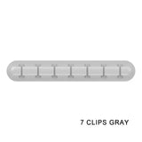 Organizador de Cabos USB de Silicone, Enrolador de Cabo, Clipes para Gerenciamento de Mesa, Suporte para Mouse, Fone de Ouvido e Acessórios