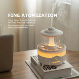 Difusor de Aromas UFO com Controle Remoto e 7 Luzes Coloridas – Umidificador Aromatérapico