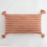 Capa de Almofada de Linho com Franjas – Decorativa para Sofá, Cadeira e Cama, 45x45 / 30x50cm
