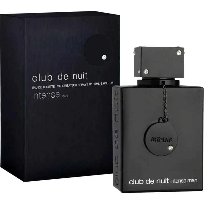 Armaf Club de Nuit Intense Man EDT 3.6 oz – long-lasting men’s fragrance with citrus, birch, ambergris and smoky notes