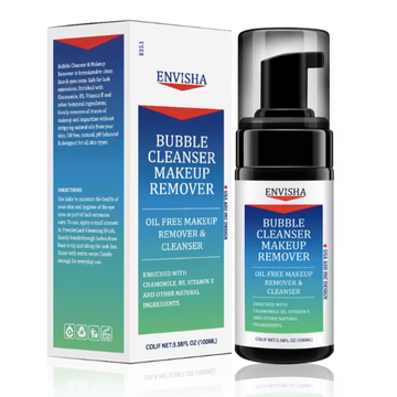 Envisha Bubble Cleanser bottle - Oil-free makeup remover and deep cleanser 100ml