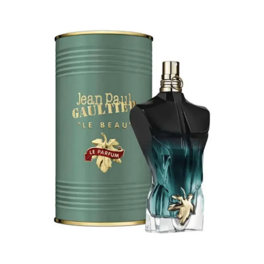 Jean Paul Gaultier Le Beau EDP Intense for men 125ml fragrance bottle outside of its original box