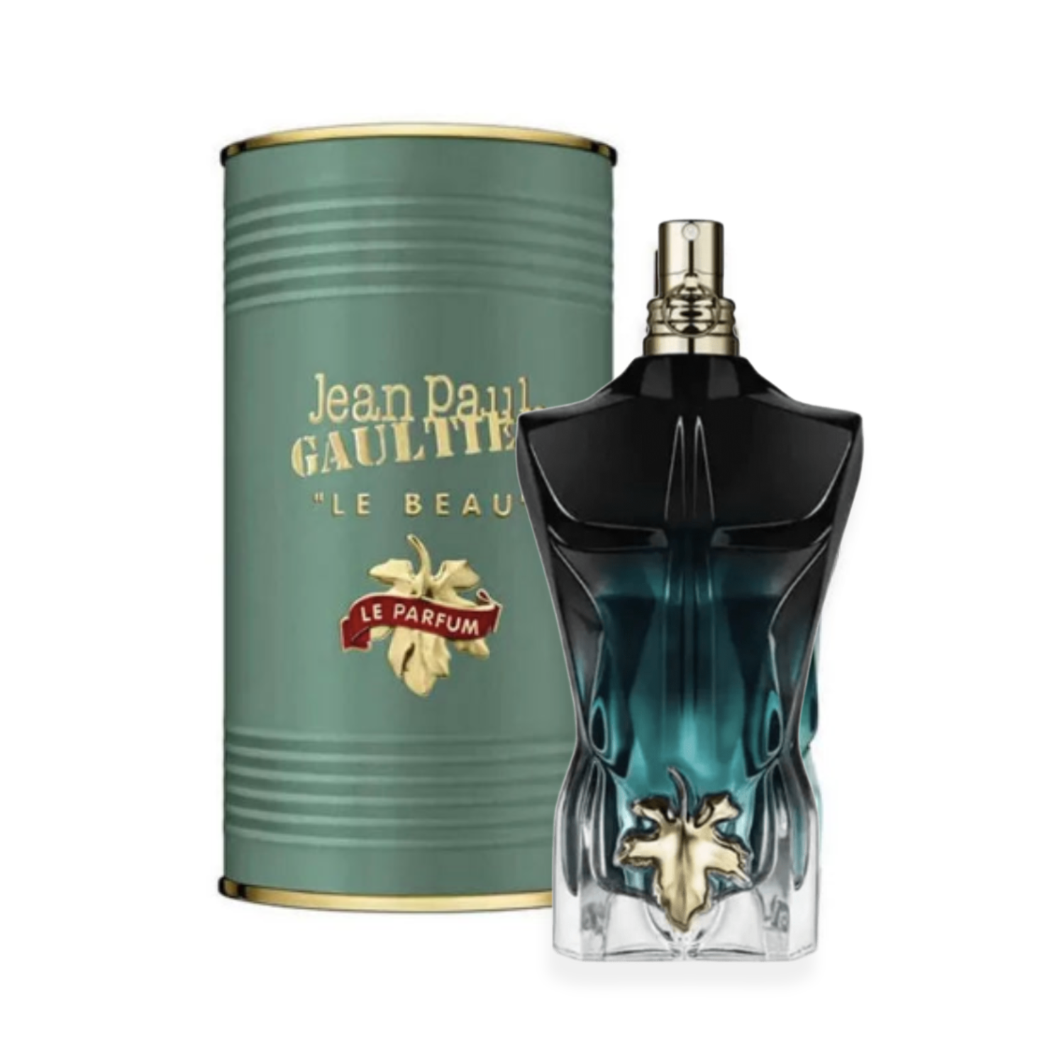 Jean Paul Gaultier Le Beau EDP Intense bottle showcasing tropical coconut and solar notes