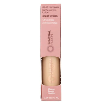 Light Warm Liquid Concealer - Vegan, Full Coverage